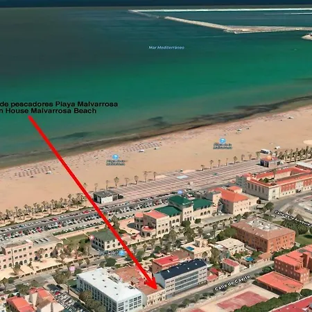 Old Fisherman's House In Malvarrosa Apartament *